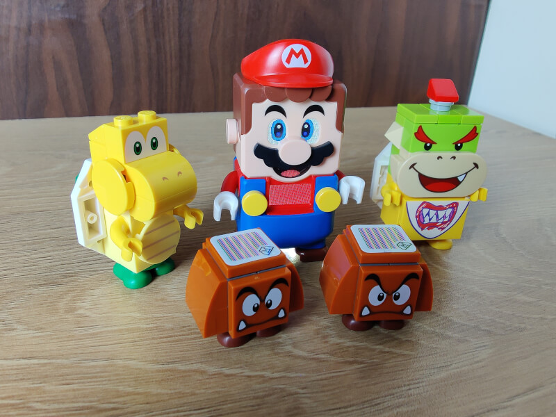 LEGO Super Mario 71360 startpakke 71365 udvidelsespakke 71361 samlefigurer front